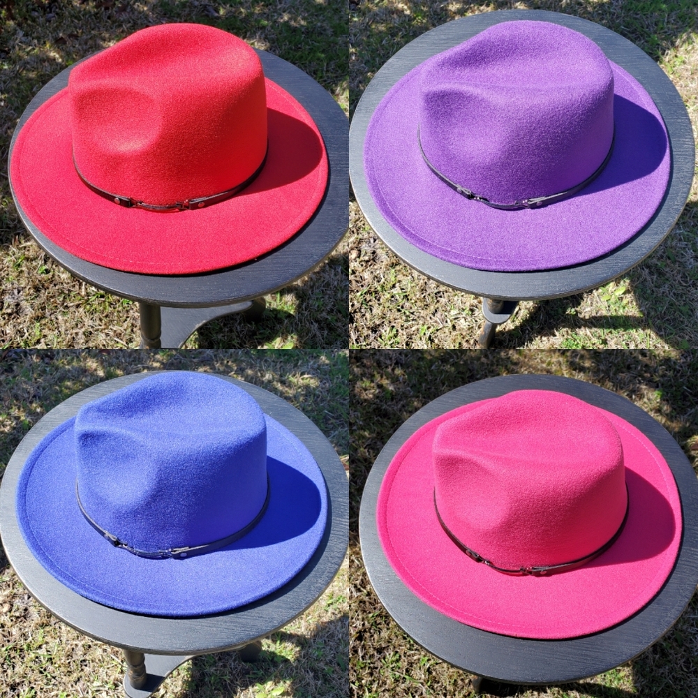 Wide Brim Fedora